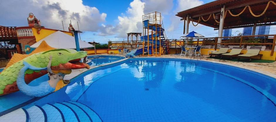 Hotel Pousada Viking Jacumã Esterno foto