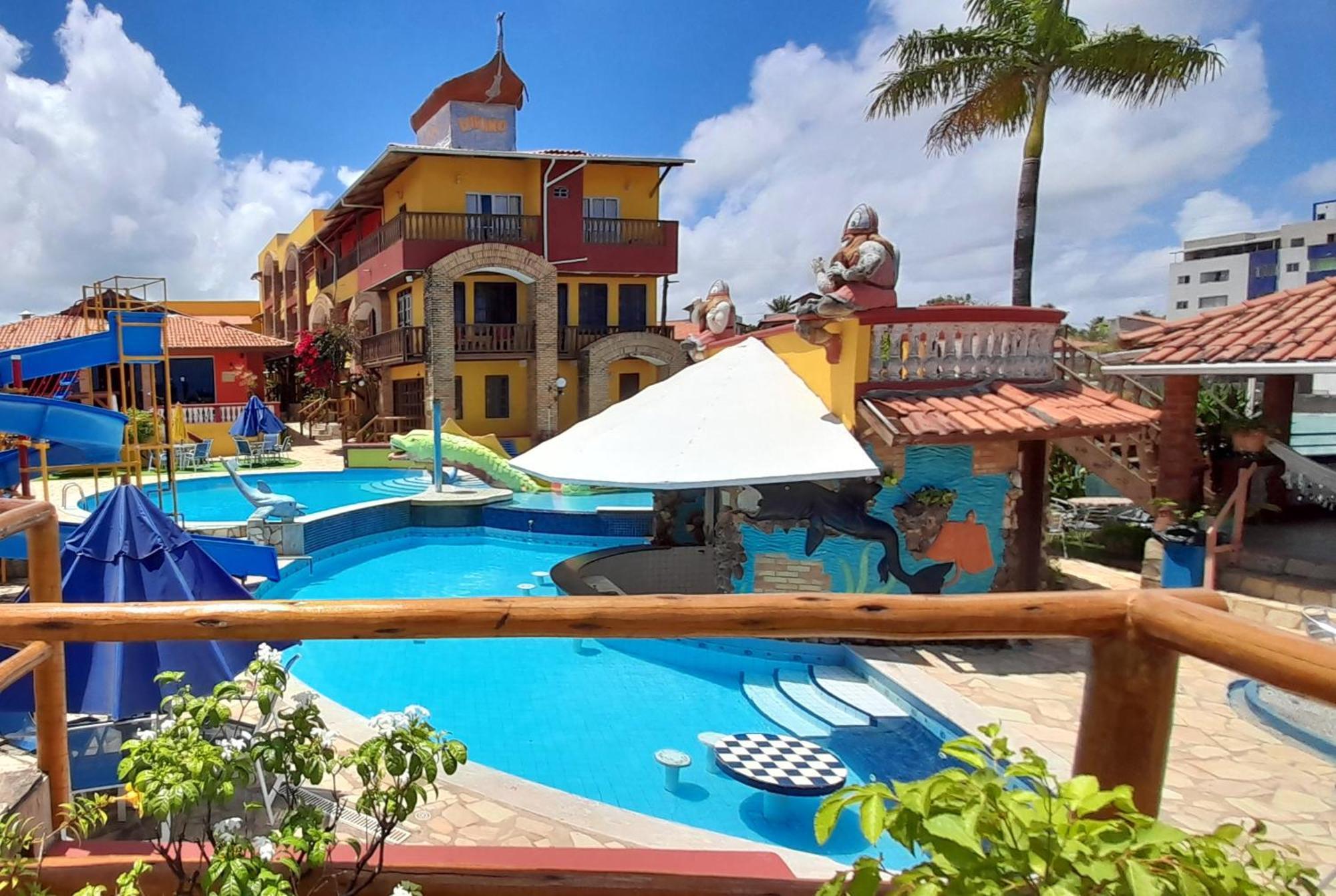 Hotel Pousada Viking Jacumã Esterno foto